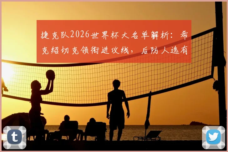 捷克队2026世界杯大名单解析：希克绍切克领衔进攻线，后防人选有看点，金斯基落选原因探讨